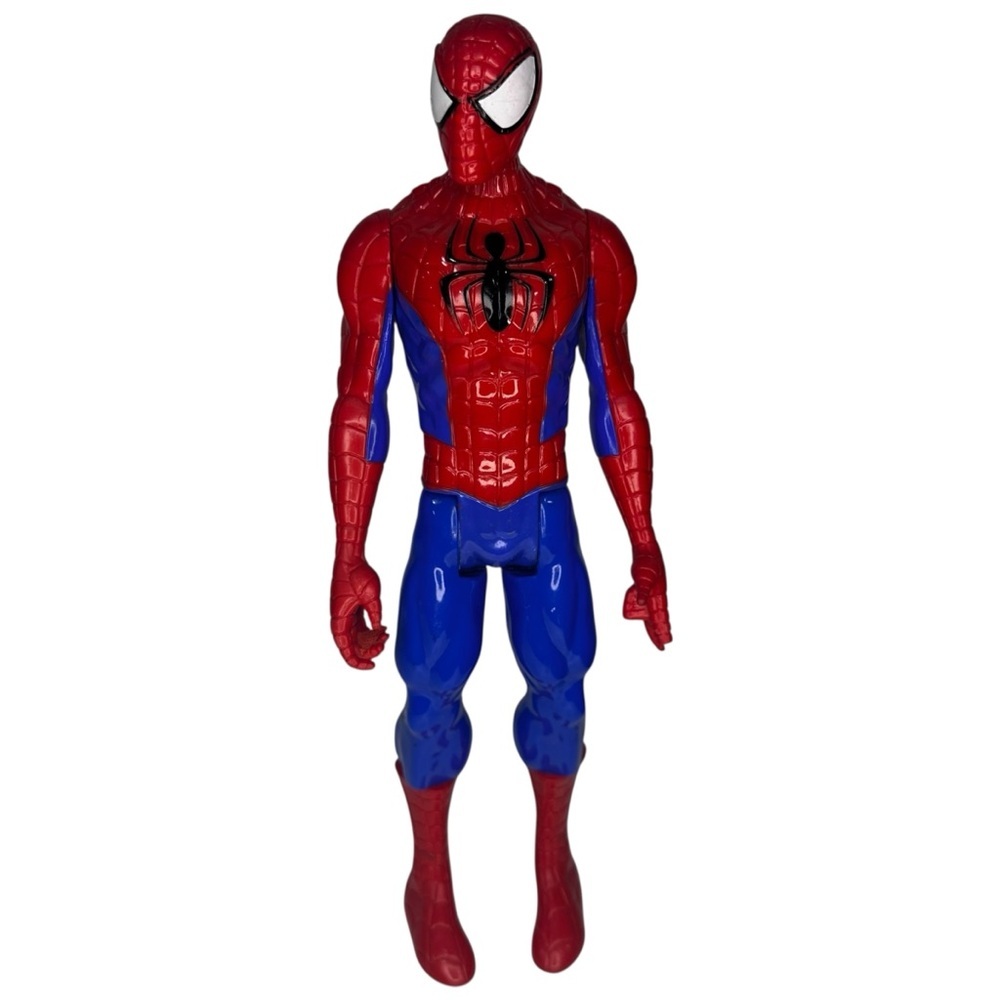 Marvel Spider-Man 12” Action Figure Hasbro Red & Blue Classic Suit